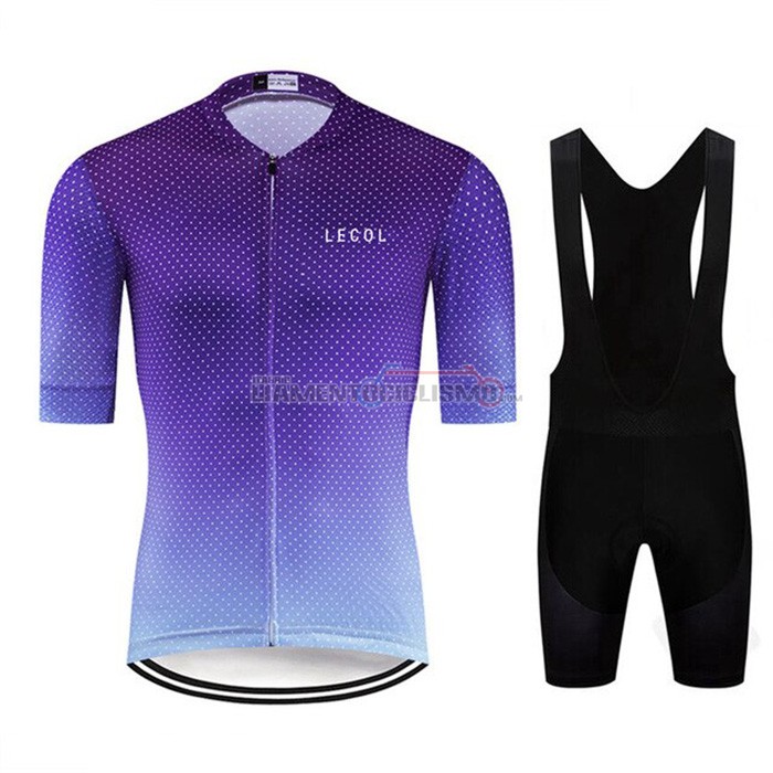 Abbigliamento Ciclismo Le Col Manica Corta 2020 Fuxia